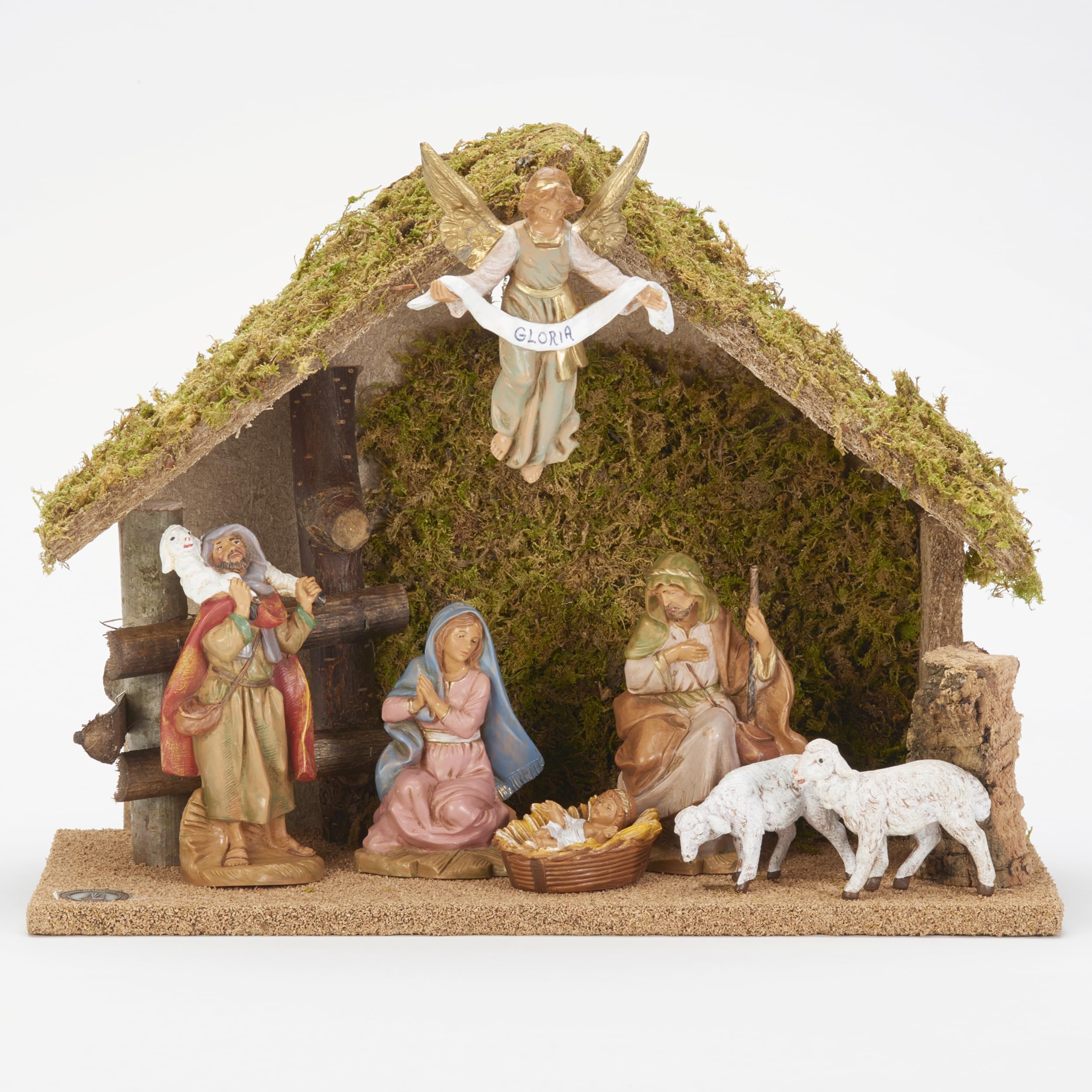 Fontanini ナティビティ クリスマス降誕シーン Amazon.com: Fontanini by Roman Figure Centennial Nativity Set with
